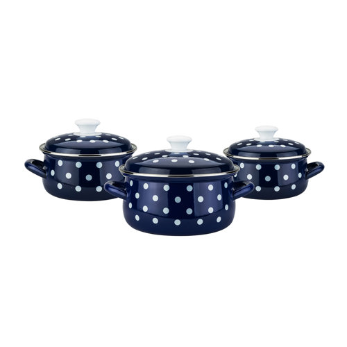 3 piece pot and pan set
